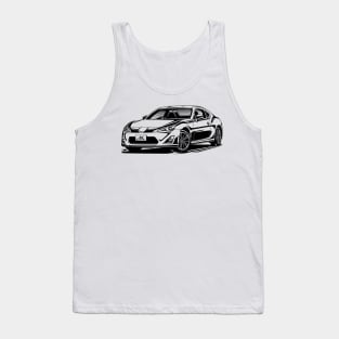 EUROBEAT INTENSIFIES - GT86 full-body version Tank Top